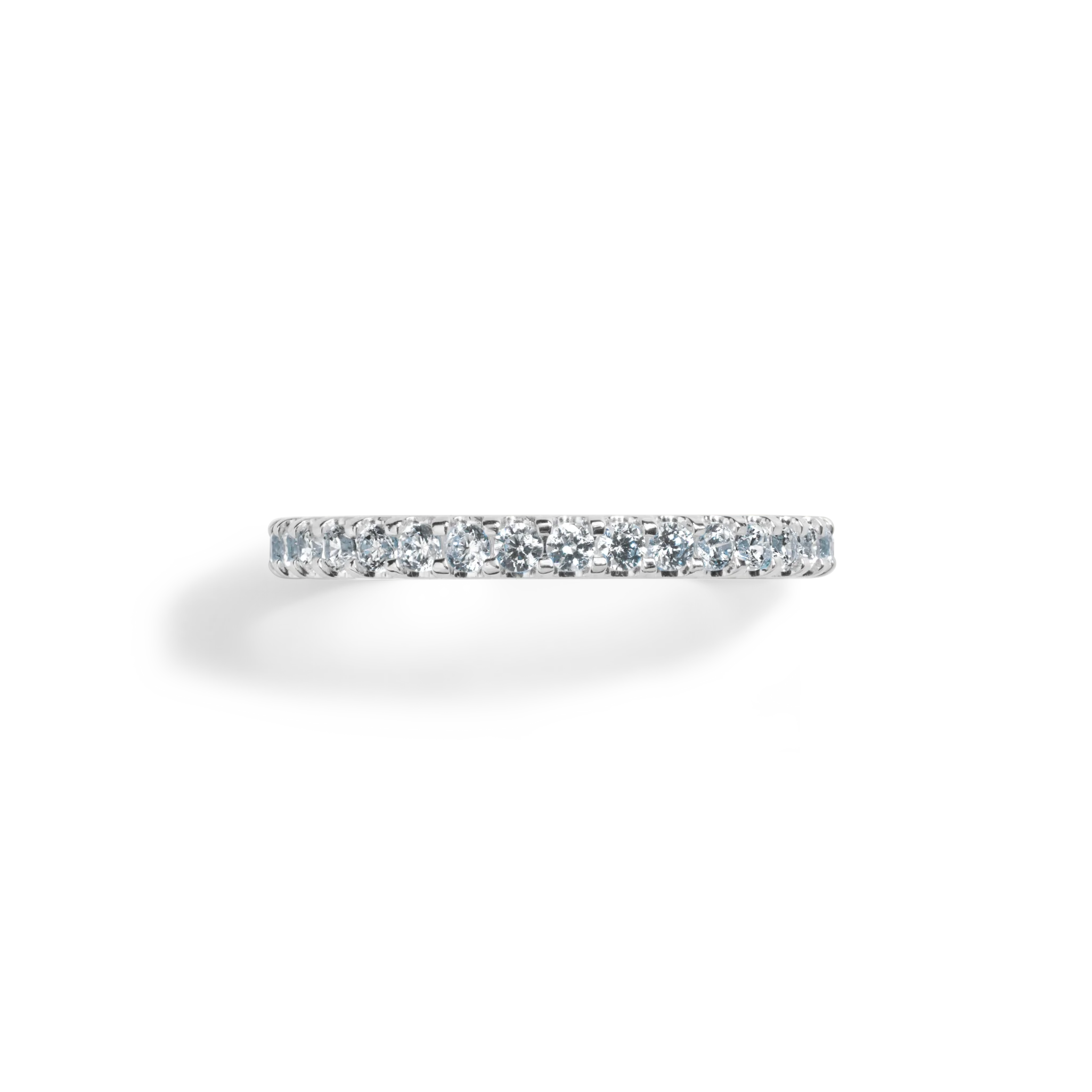1/2 Carat Diamond Anniversary Band - White Gold - Image 3