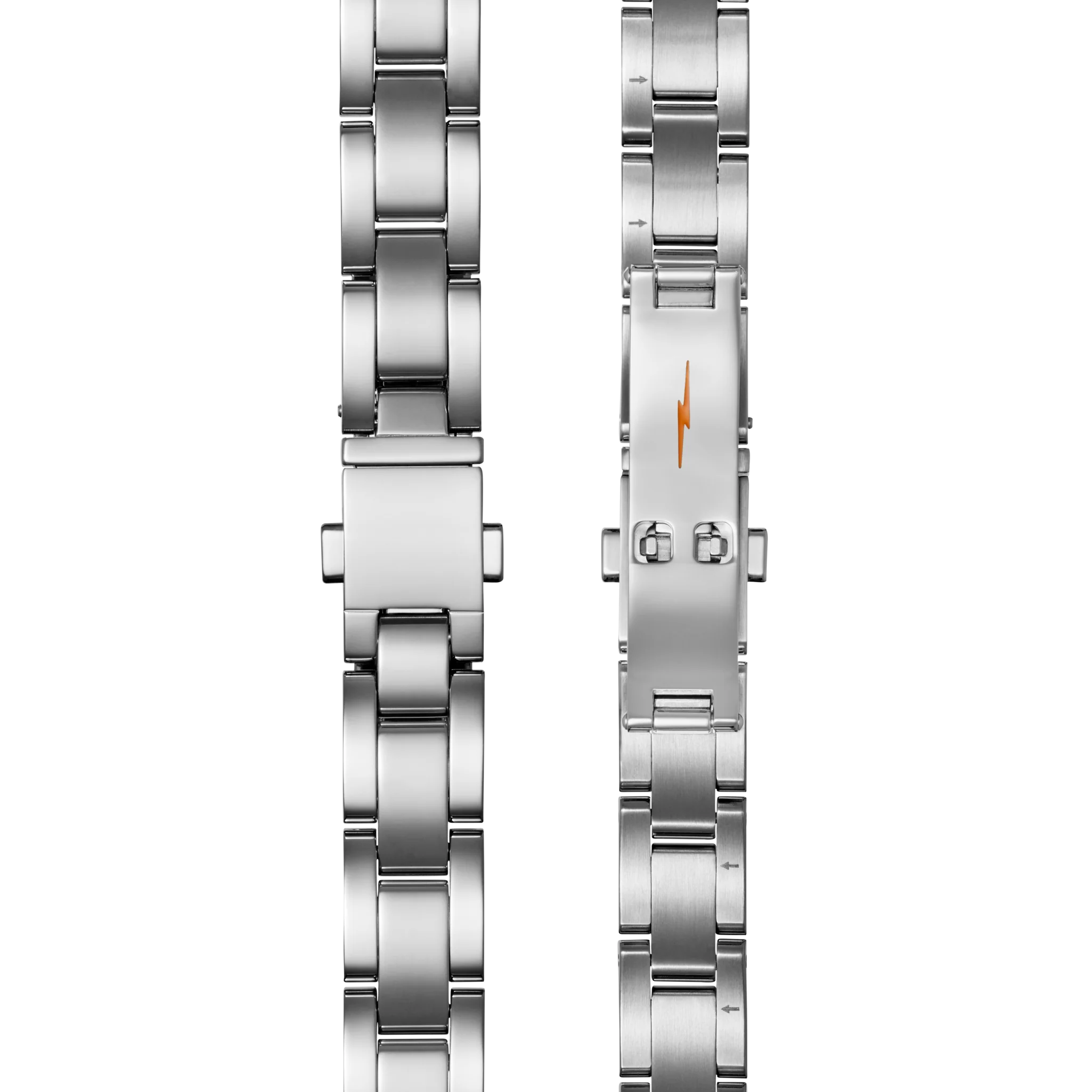 Bracelet: 14/10, Universal 3Link, Butterfly A, PoSS - Polished Stainless Steel
