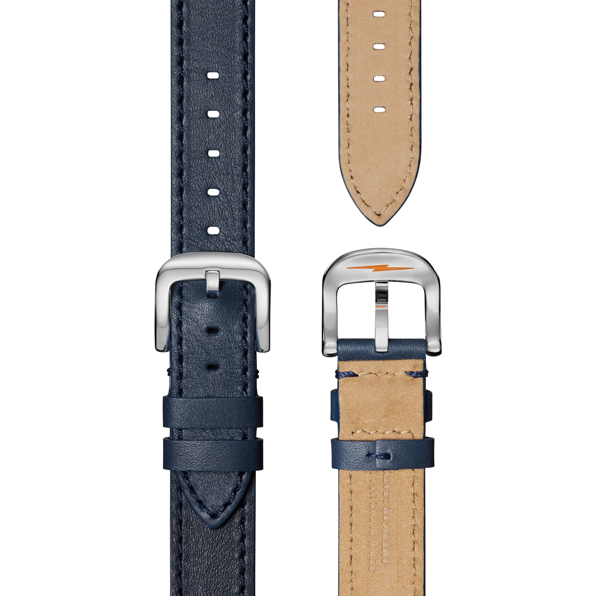 QR Strap: 18/18 Nappa, RR Double Wrap Classic, PoSS - Ocean