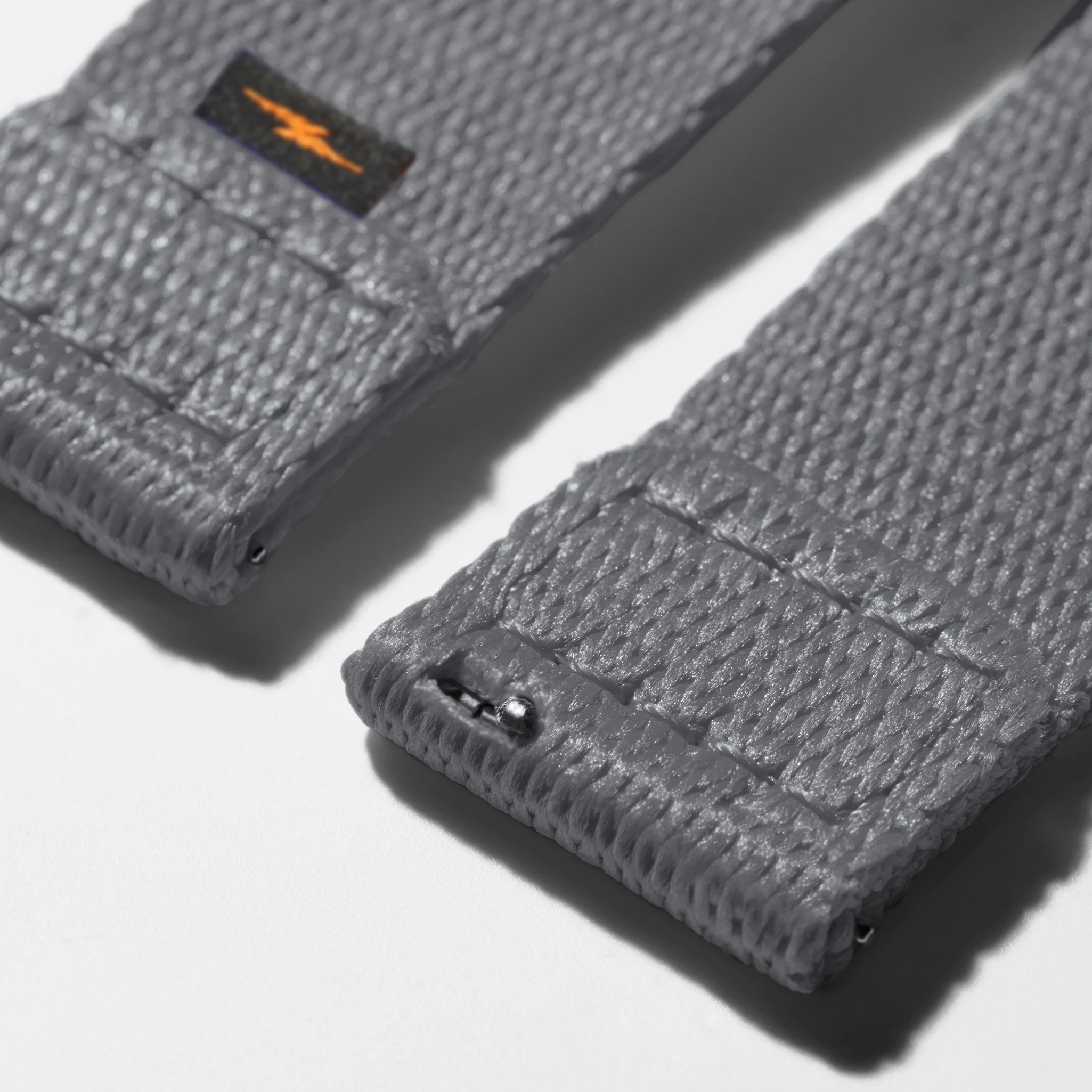 20mm Gray G10 Nylon Watch Strap - Gray - Image 3