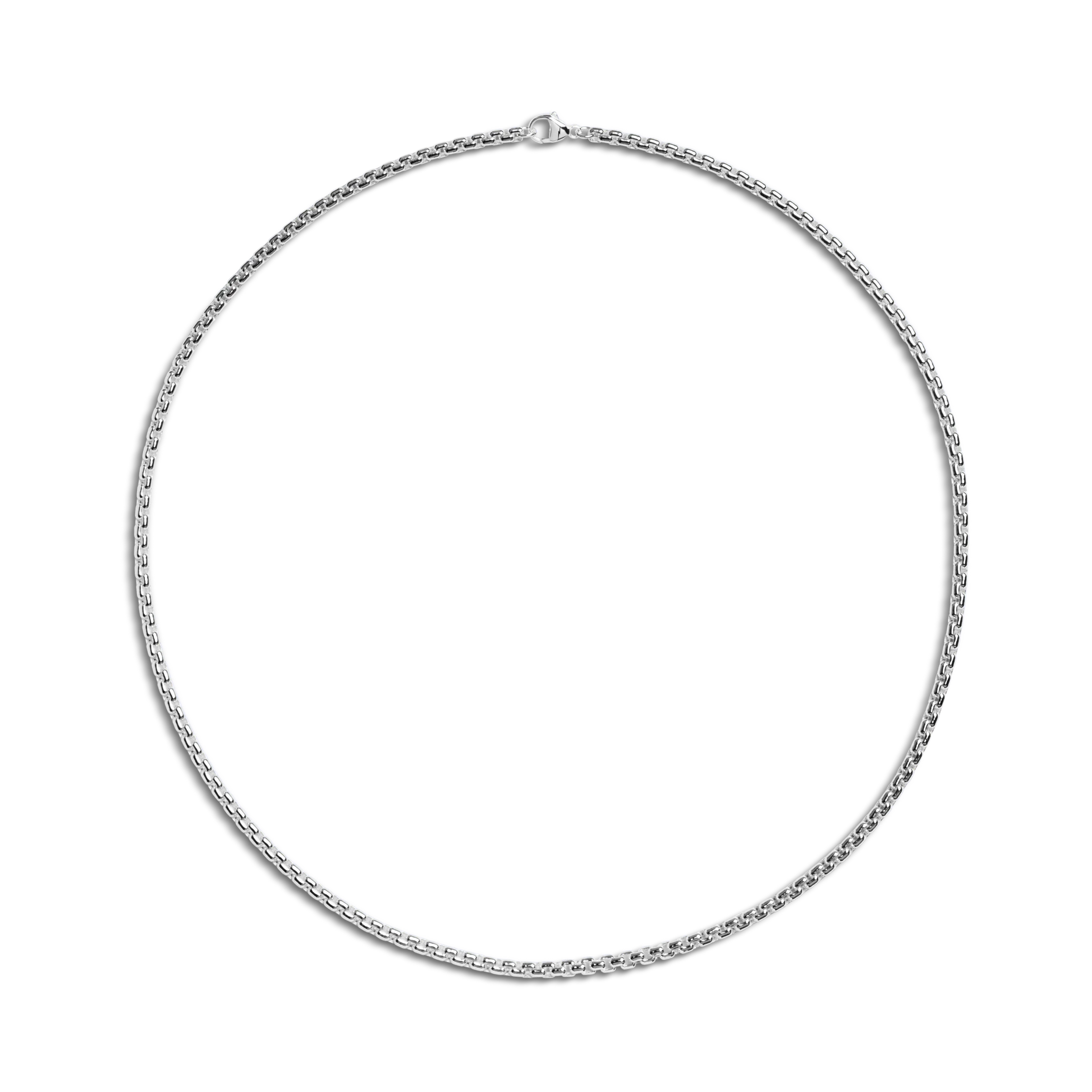 4mm Box Chain Necklace