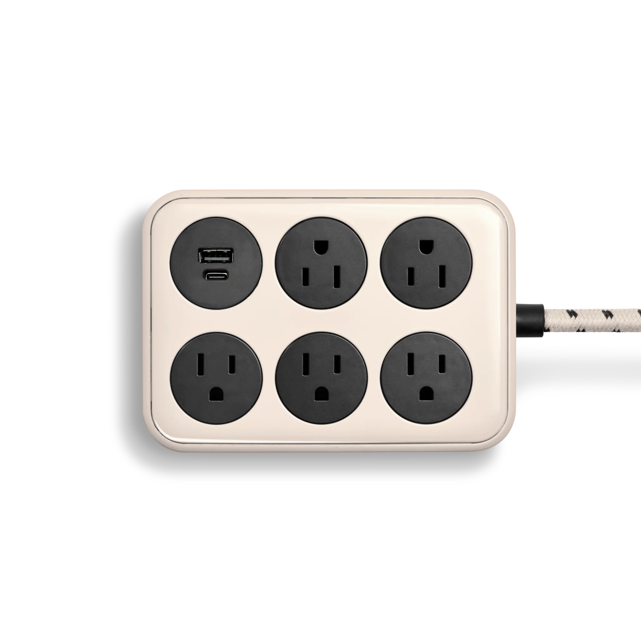 5 Port Power Supply - Cream - Image 2