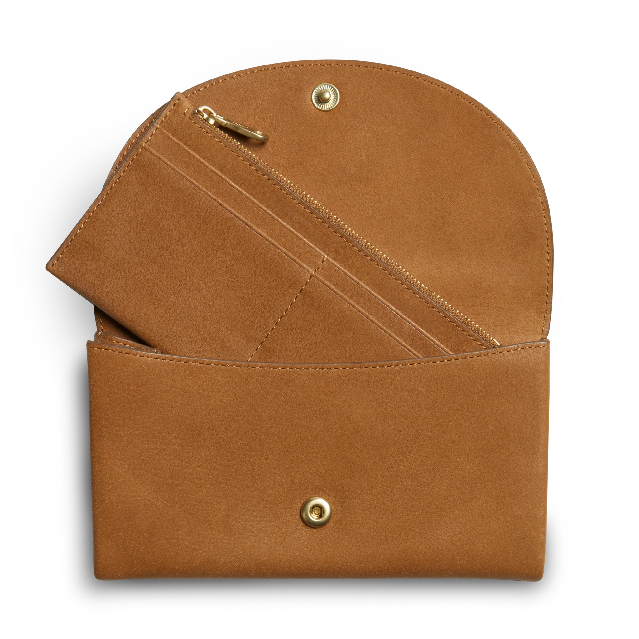 Birdy Large Snap Wallet - Tan - Image 3