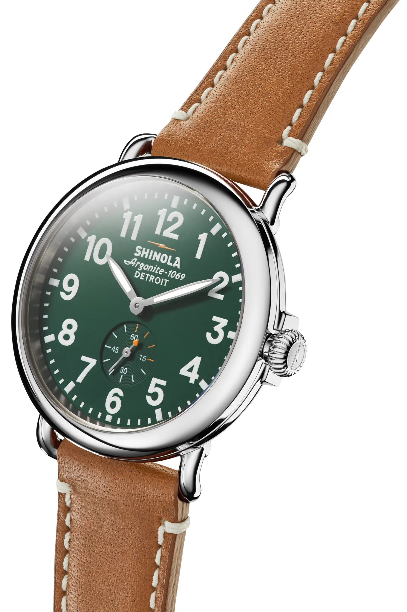 Engravable Runwell Watch - Green - Image 2