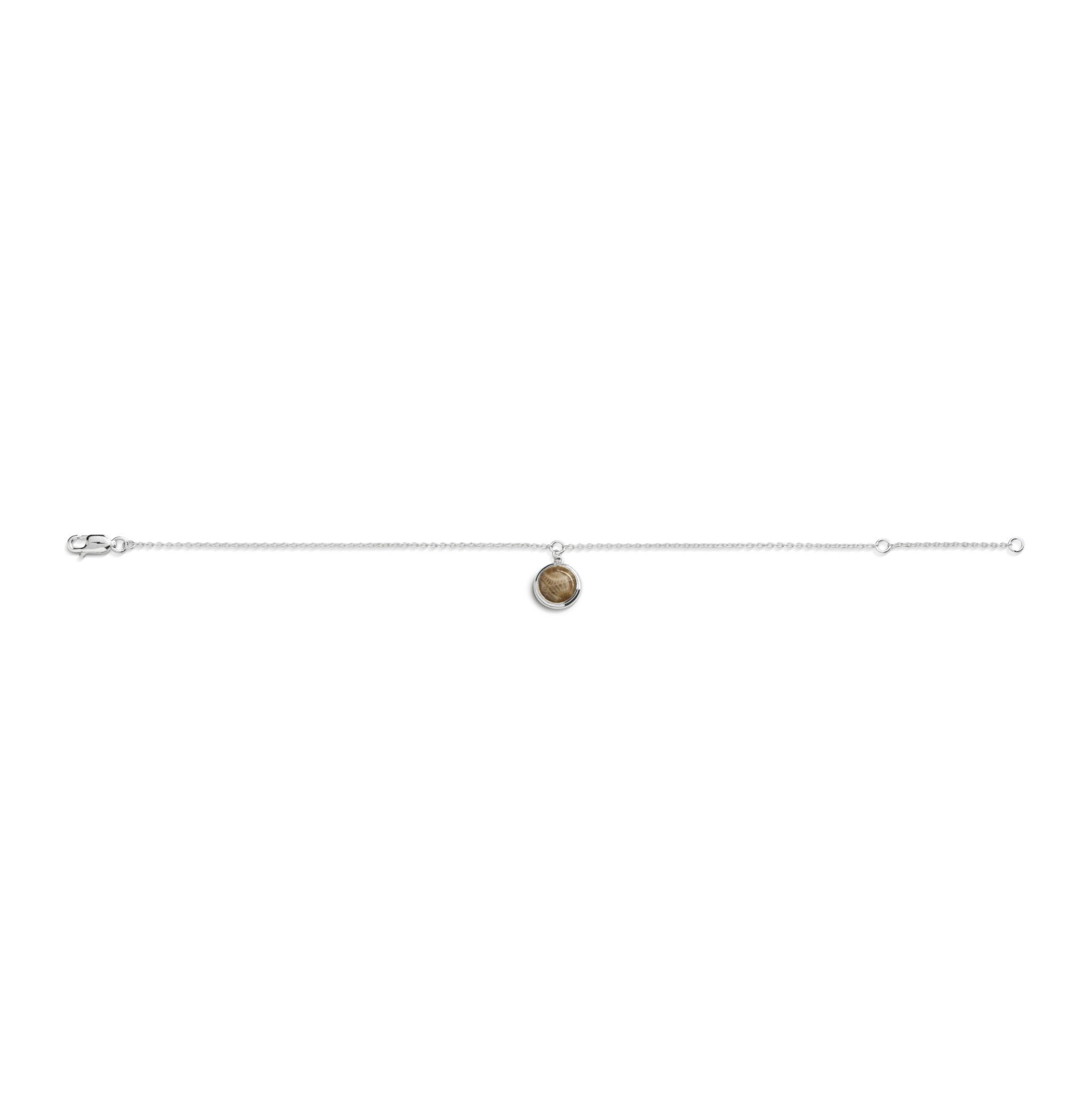 Heirloom Petoskey Charm Bracelet - Sterling Silver - Image 3