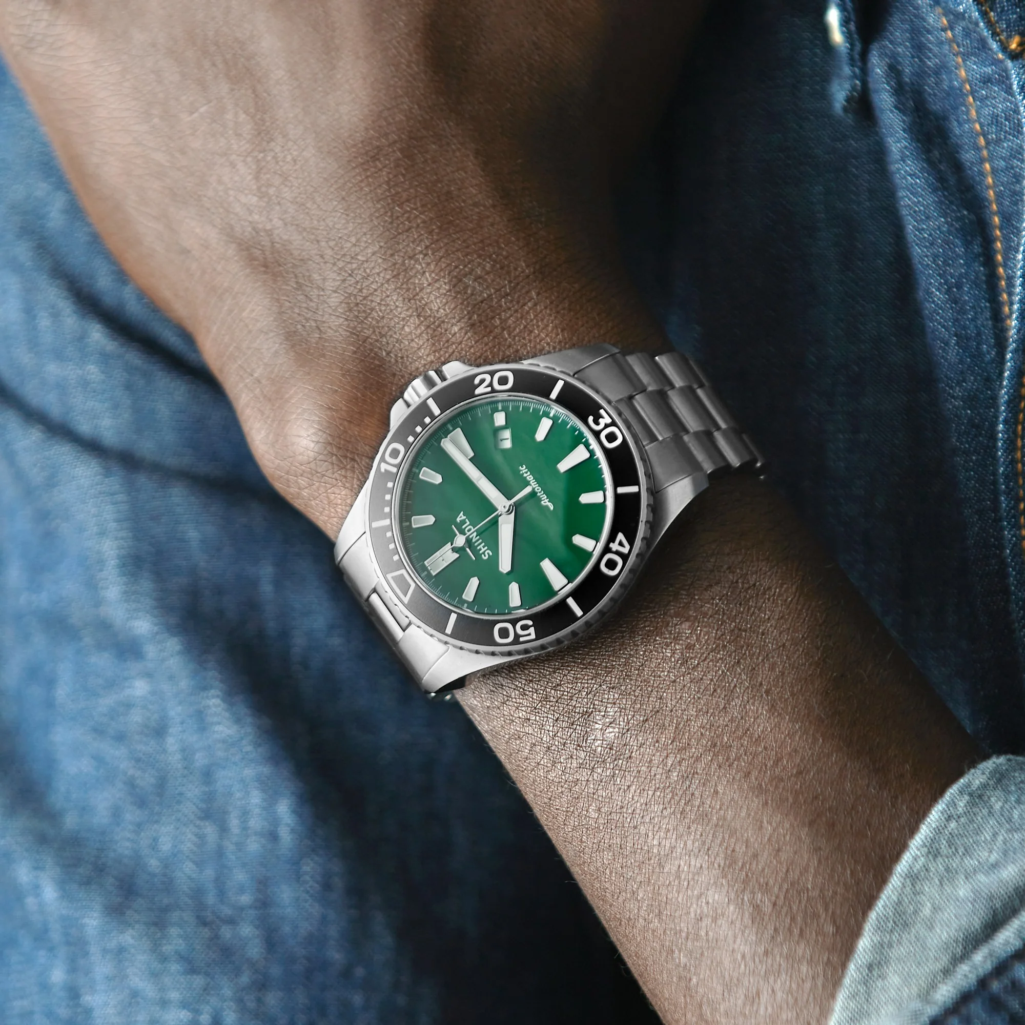 Lake Ontario Monster Automatic Watch - Green - Image 2