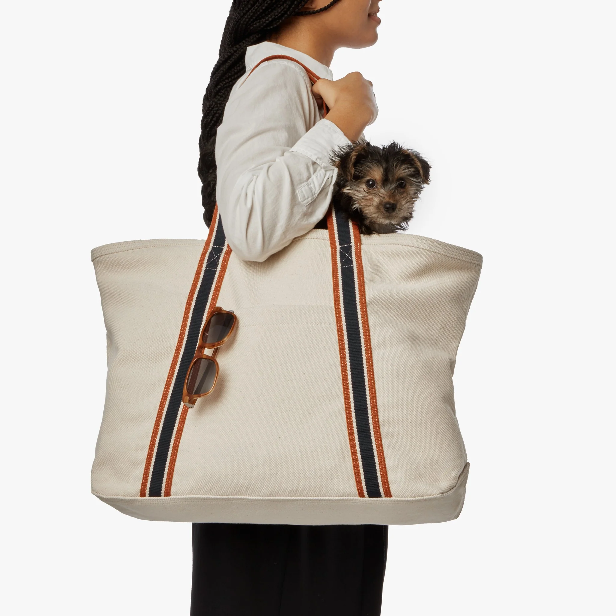 Large Easy Canvas Tote - Natural - Image 2
