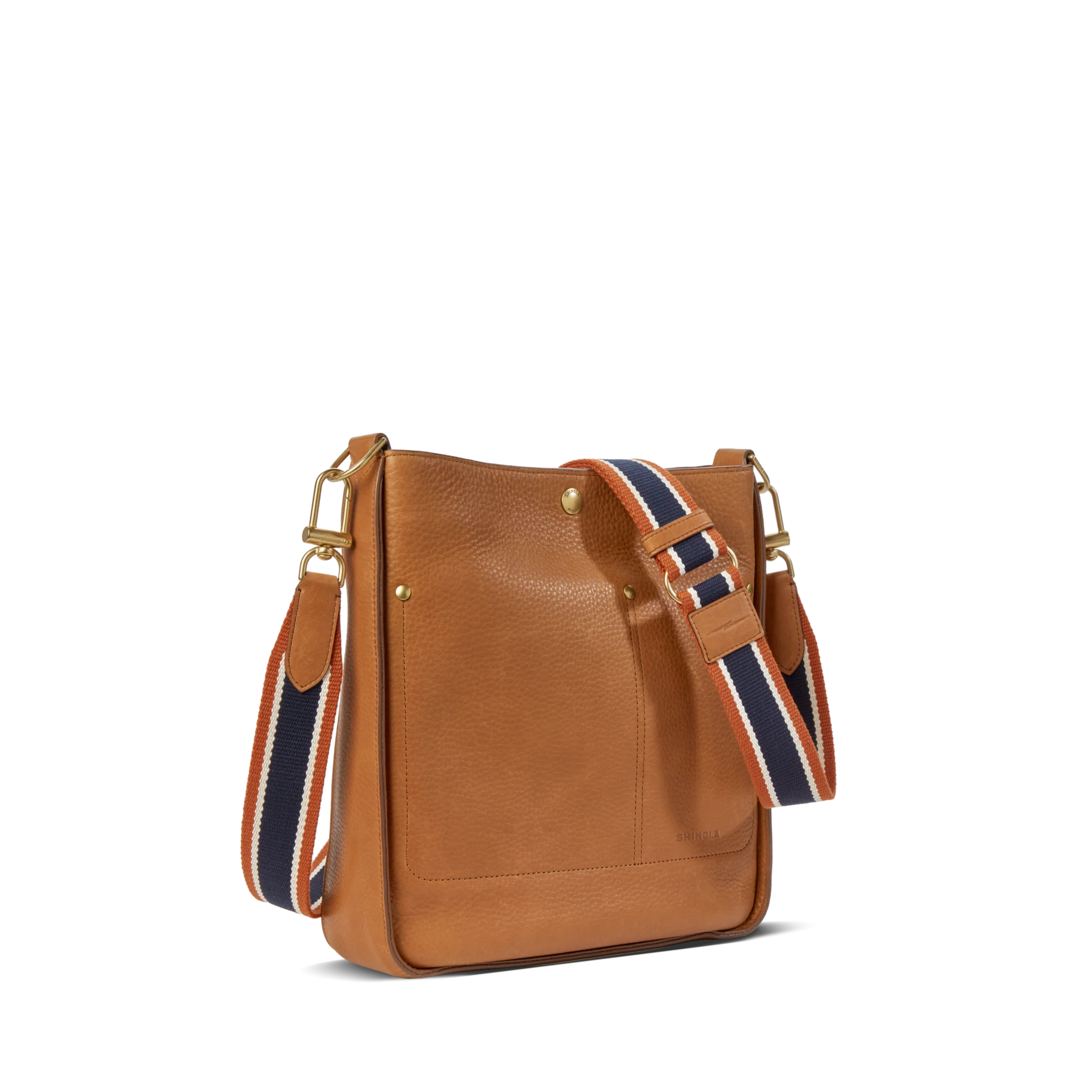 Pocket Crossbody Bag - Tan - Image 3