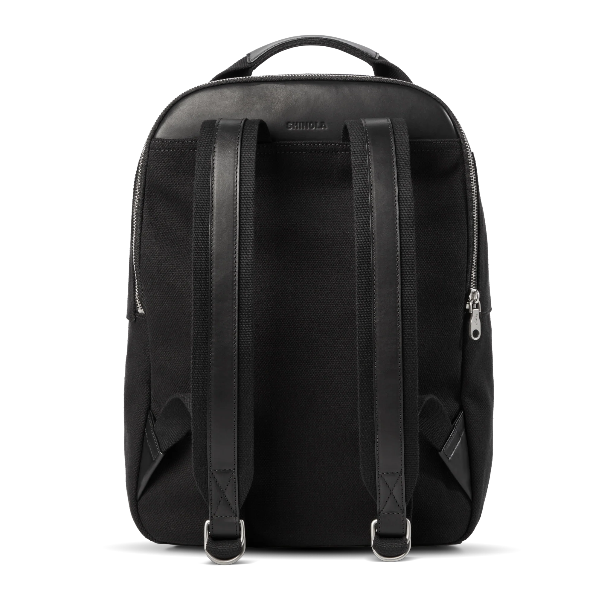 Runwell Canvas Backpack - Black - Image 5