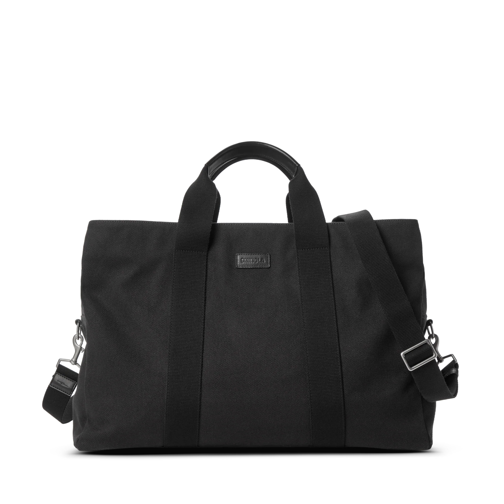 Runwell Canvas Duffle Bag - Black