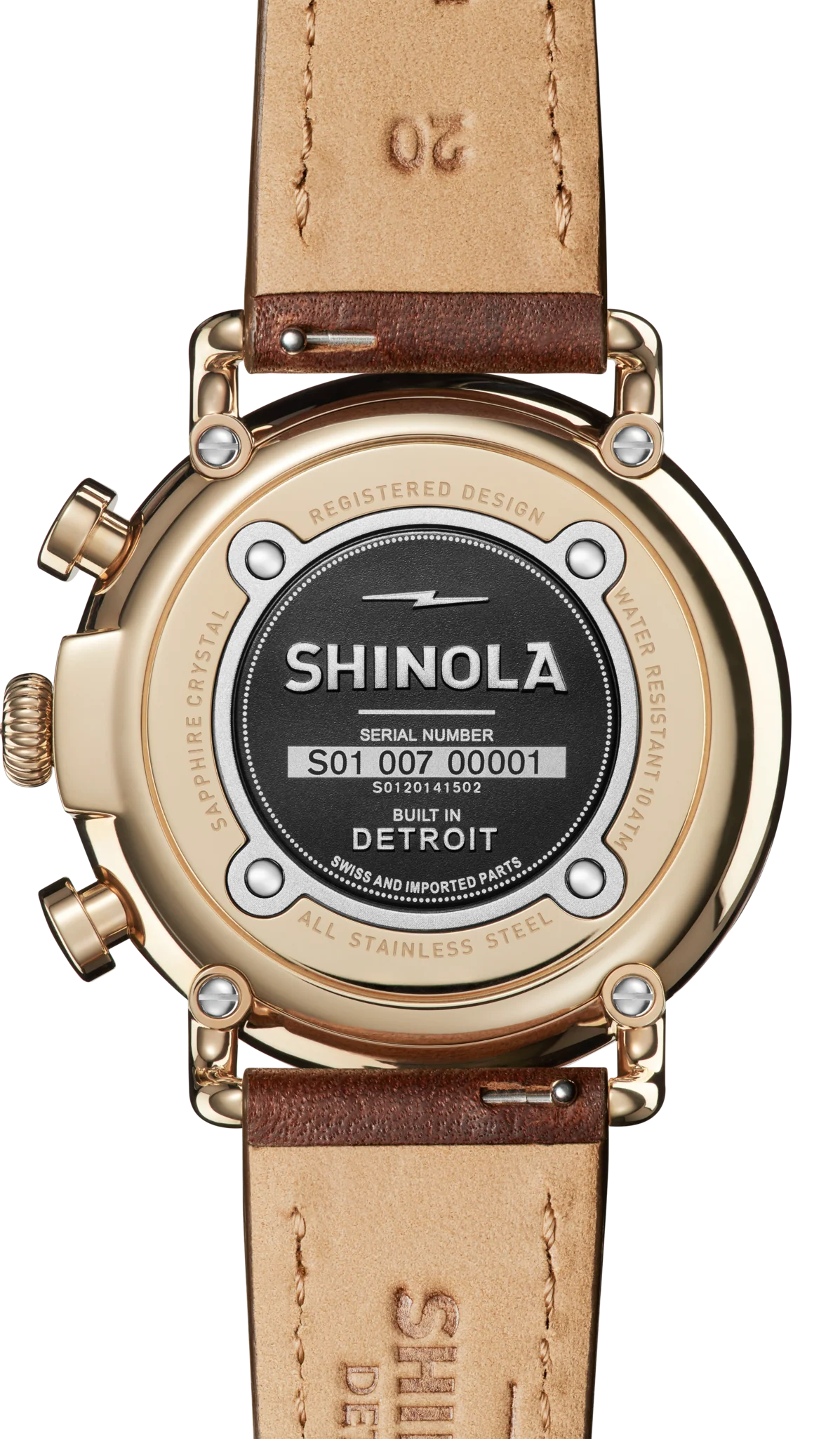 Runwell Chronograph Watch - Ivory - Image 3