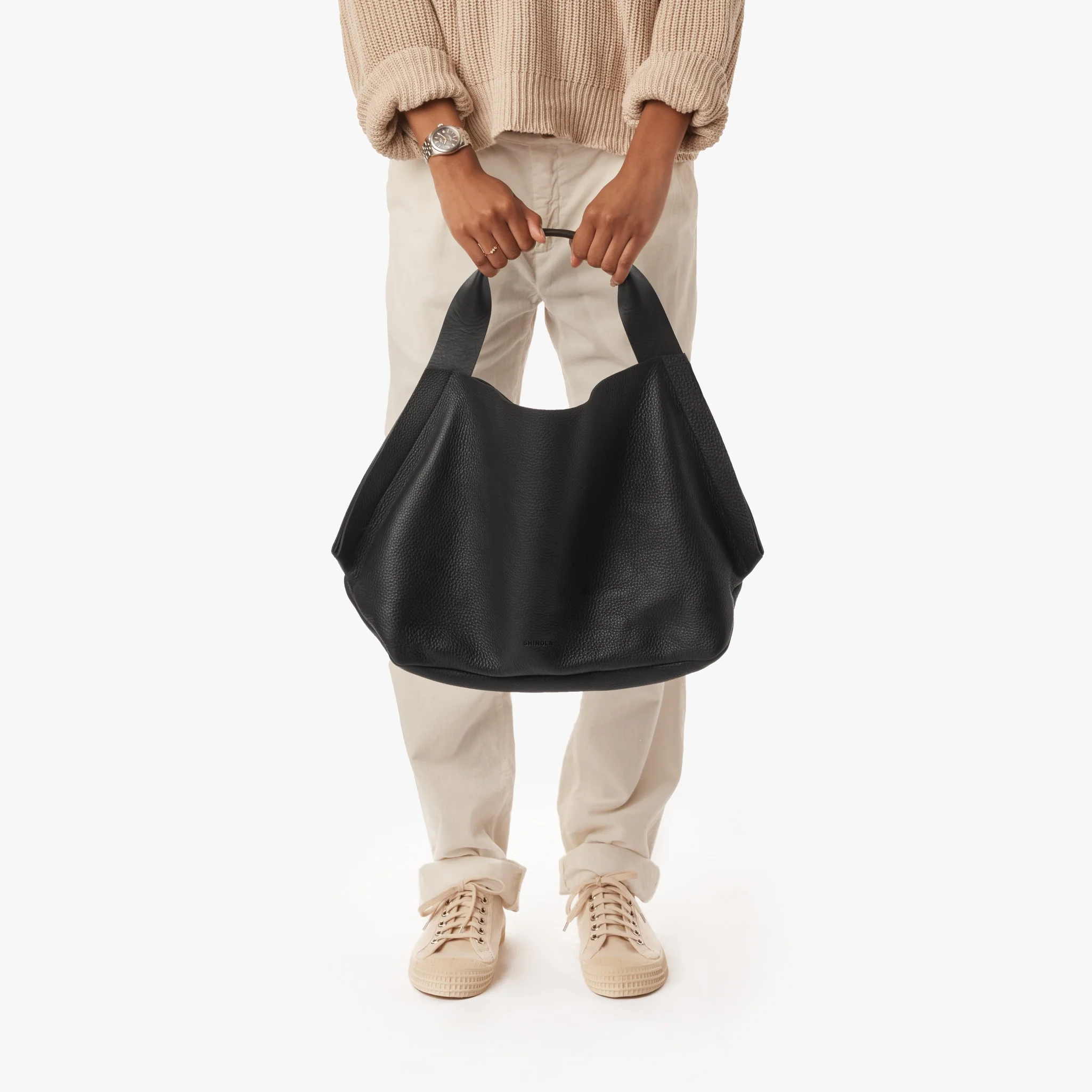 Derby Shoulder Bag - Black - Image 6