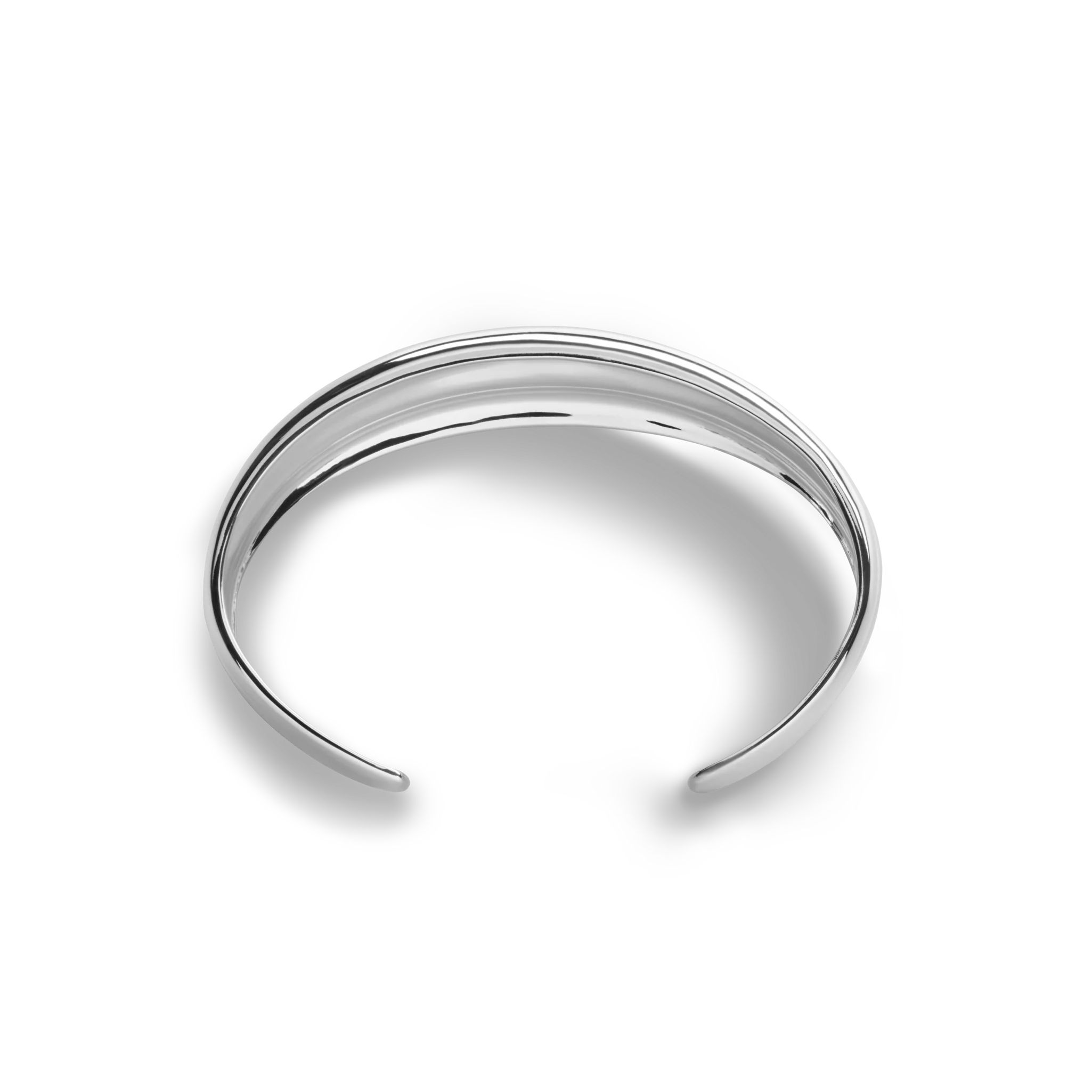 Signature Silver Statement Cuff - Image 2